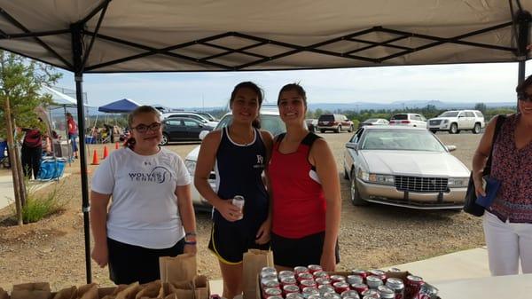 The best little sandwich shop is at Foothill offering sandwiches for the tennis tournament this weekend!