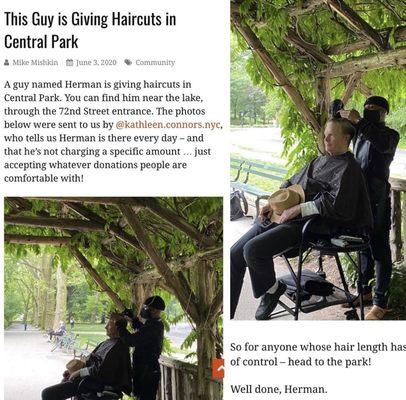 Central Park Barber