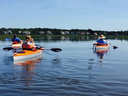 Kayak rentals near Oak Island