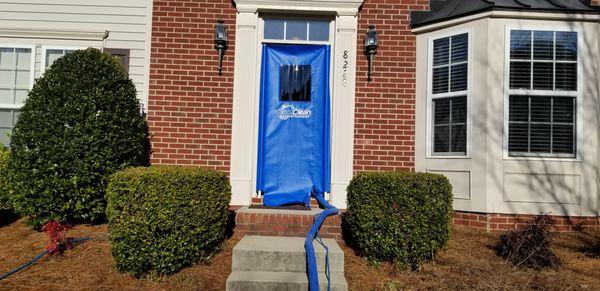 We use seal-a-door to keep the cold weather out.