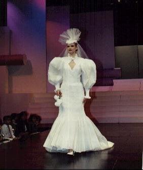 Award winning gown in a state wide competition