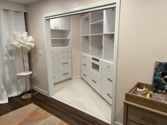 Custom Closet for Nursery