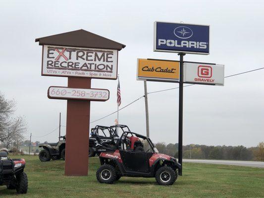 Large Inventory of new & preowned Polaris ATV/UTV lawnmowers & more. Come see us at HWY 36 W. Brookfield MO. Call us @ 660-258-3732!