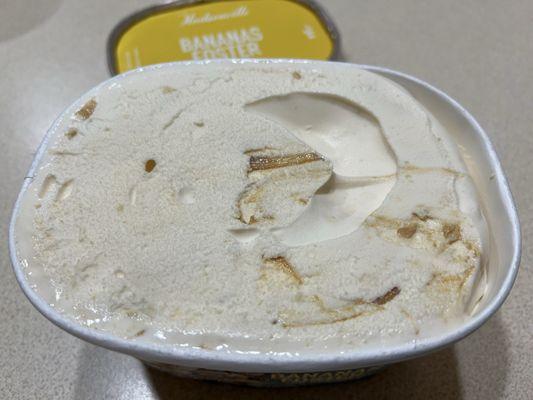 Bananas Foster Ice Cream