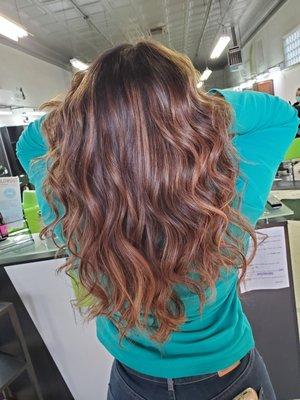 Balayage w/Shadow root