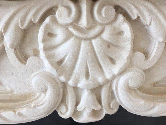 Stone architecture elements.  Fine limestone architecture Decorative marble columns  stone architectural work  Architectural stoneworks