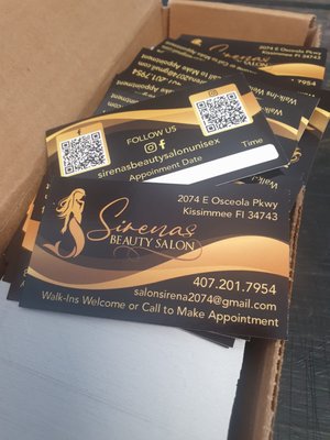 BUSINESS CARDS