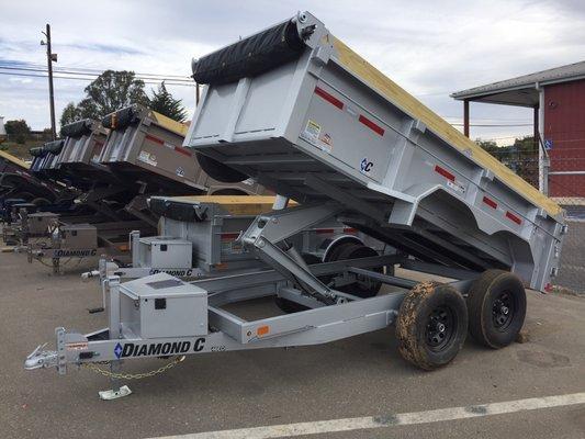 Diamond C Dump Trailers