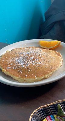 Pancakes came with skirt steak breakfast