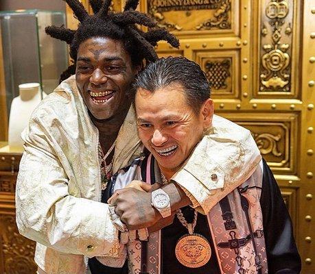 VIP Client and famous rapper, Kodak Black, visits us at Johnny Dang & Co.