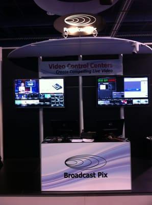 Main stage at NAB show 2012