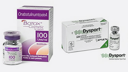 Botox & Dysport Injections available.