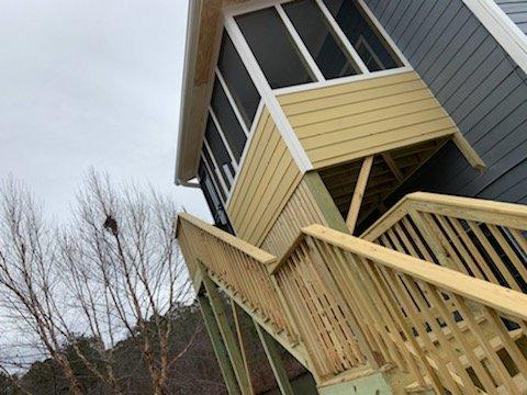 screened porch side view