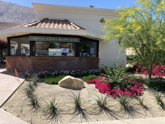 The Christian Science Reading Room on S Palm Canyon Dr in Palm Springs