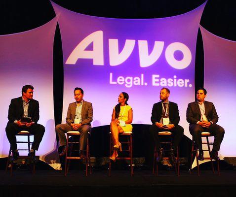 Attorney Jason Beahm, speaking at Avvo's Lawyernomics conference in Las Vegas.