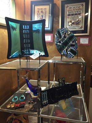 Fused glass by Alvina Ralls