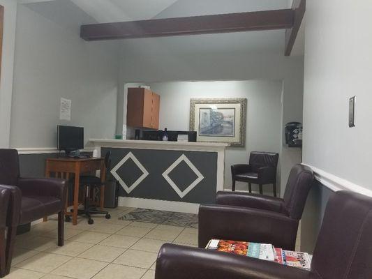 We have recently renovated our waiting room and office . Under new management with dentist Dr. Banhart taking care of our patients.