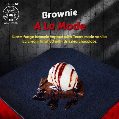 Brownie a la mode