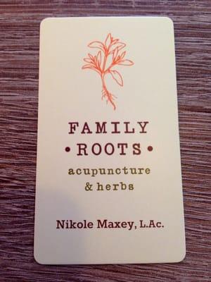 Family Roots Acupuncture and Herbs