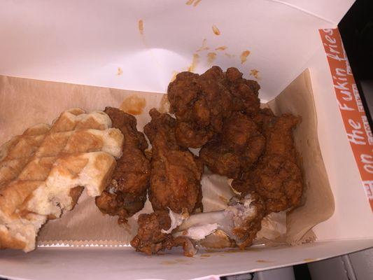 Mango habanero wings