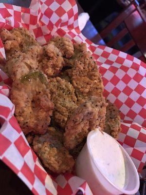 Amazing things went on in my mouth when I tasted a fried pickle! You have to try them!!! Trust me!!