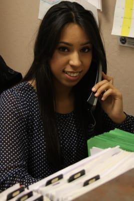 Noemi - part of our friendly and welcoming front desk staff (speaks Spanish)