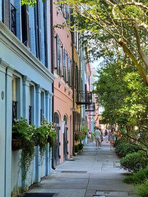 Rainbow Row- Charleston, SC