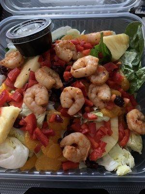 Caribbean shrimp salad