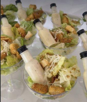 Our Caesar salad cup