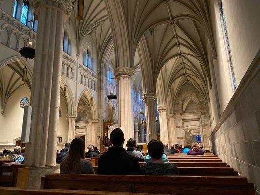 Majestic interior. A lot more Catholic should pray here