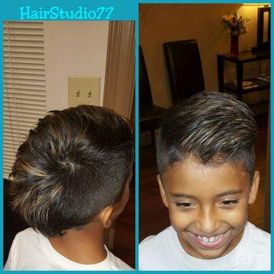 Faux Hawk with Highlights