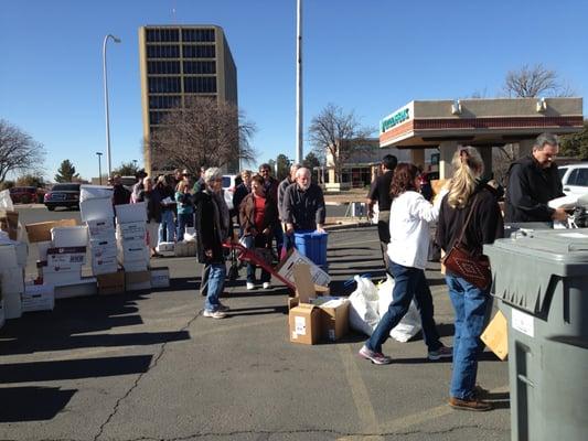 Community Shred Day at Citizens Bank