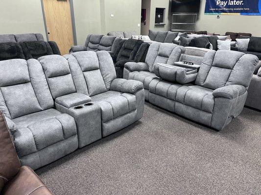 Reclining Sofa/Love sets