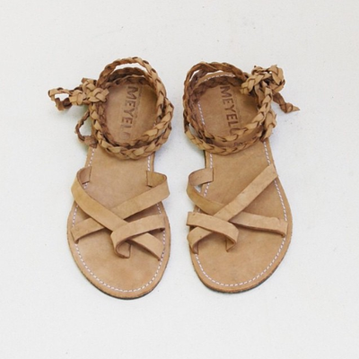 Love our Meyelo sandals, Fair Trade to support a women's coop in Kenya. follow us on Instagram! @shopnectar