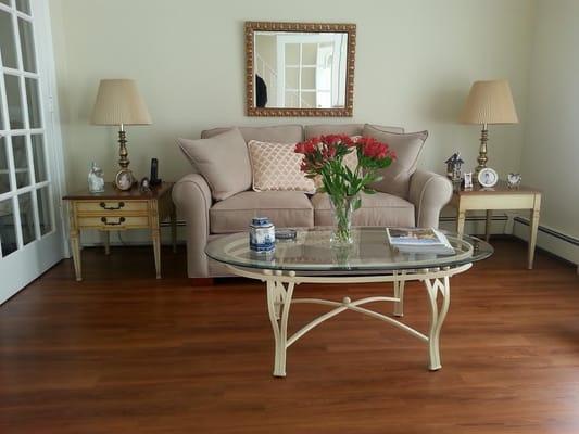 A beautiful wood look from the hottest trend in the industry...lvt vinyl floors!