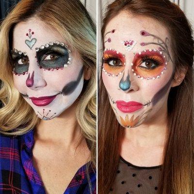 Day of the Dead Halloween Makeup