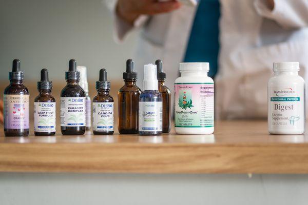 Homeopathic Remedies and natural supplements