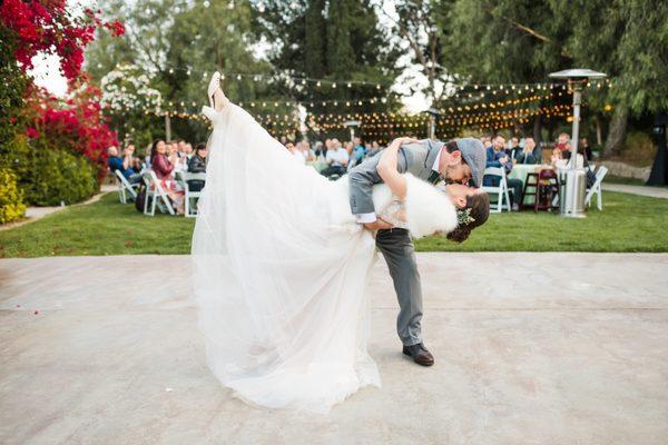 First dance to open reception.