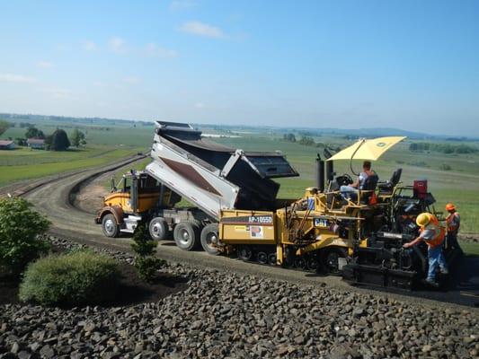 Paving a driveway (maintenance, repair, resurface, asphalt concrete)