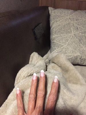 French manicure...