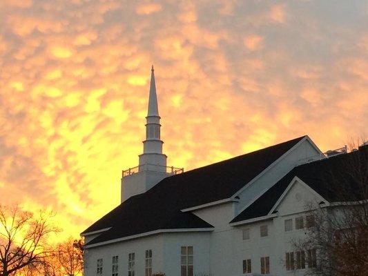 Our Greenland Campus at sunrise