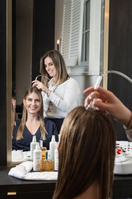 Bespoke Hair Therapy is like a pampering facial for the scalp