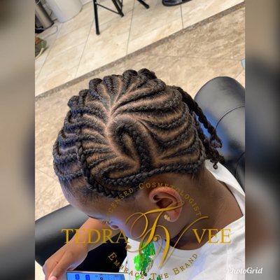 Kids braids by Tedra