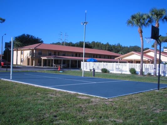 Large Basketball court for our residents