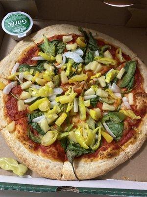 Veggie Pizza No Cheese