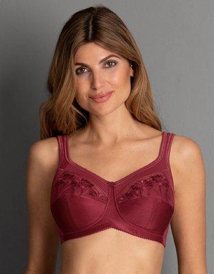 Anita Safina bra in extended sizes, offers full coverage. Pocketed to hold a breast form.