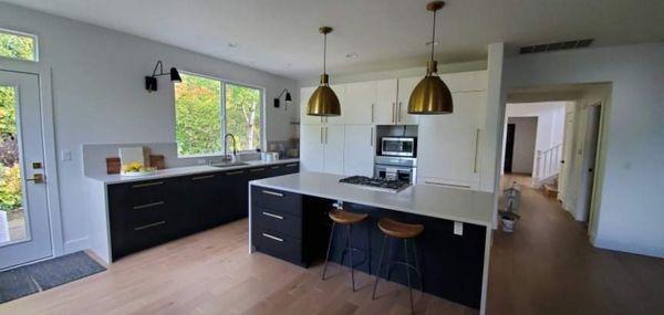 Fully remodeled kitchen