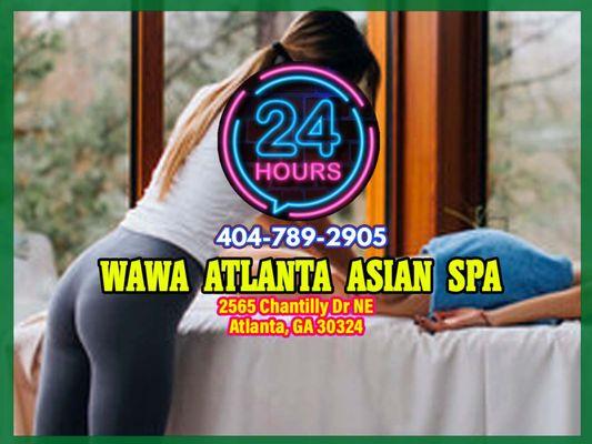 Wawa Atlanta Asia Spa, Open 24 Hours