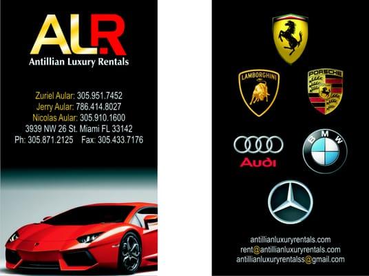 Best Rates on Luxury cars in Miami. Call us Now!