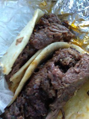 A Delicious Barbacoa Taco!!!!